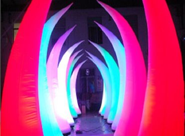 Beautiful Bridge Led Inflatable Lighting Tusk Type For Romantic Party