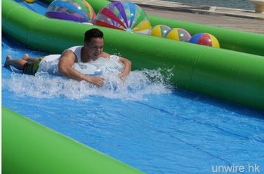 300 Meters Long Air Sealed Giant Inflatable Water Slide For A Family Fun Day