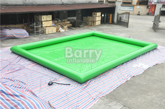 Airtight Green 0.9mm PVC Inflatable Water Pool For Adult EN14960