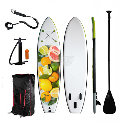 Drop Stitch Customized Inflatable Sup Board Blow Up Paddle Board For Yoga Race