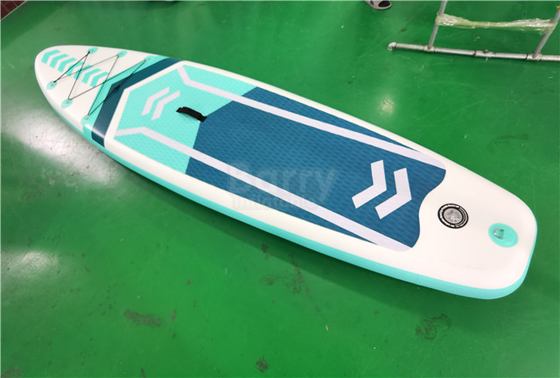 375lbs Inflatable Stand Up Paddle Board Green And White Color