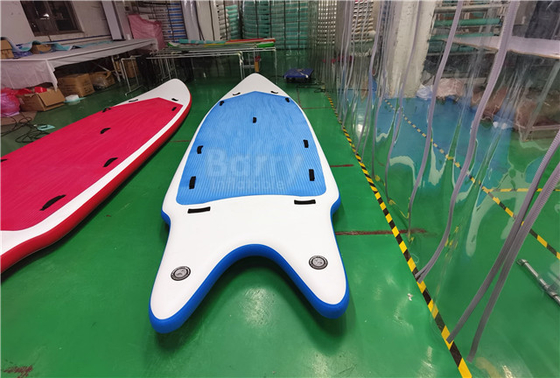 Anti Skid Inflatable SUP Board Touring Air Paddle Board Fish Shape