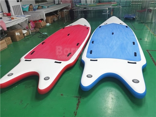 Anti Skid Inflatable SUP Board Touring Air Paddle Board Fish Shape