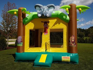 Commercial Home Use  Inflatable Bouncy Castle , Inflatable Bouncer House Jump House With Slide