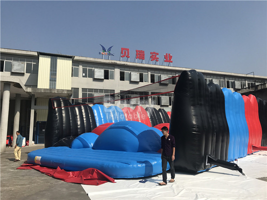 Funny Large Inflatable Jump Around Obstacle Course 5k For Team Events Jumping Castle Inflate Combo