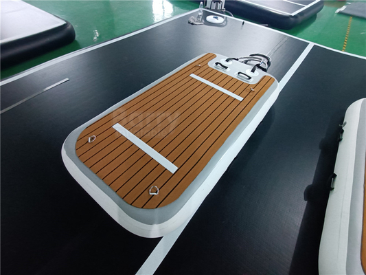 Water Floating Entertainment Dock Inflatable with Drop Stitch PVC EVA Material