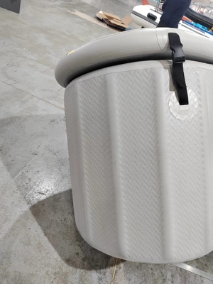 Customized Size Water Chiller Ice Bath Drop Stitch Ice Barrel Bath Inflatable Ice Bath Tub