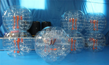 PVC / TPU Outdoor Inflatable Toys / Bubble Ball Soccer Suit for Party or Event