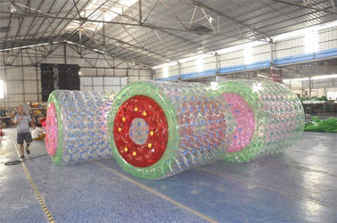 PVC Tarpaulin Inflatable Water Toys , Orb Water Roller Ball 2.4 * 2.2 * 1.8M