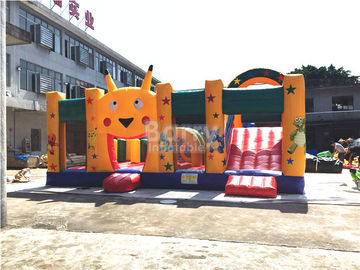 Fire - resistant Big Inflatable Bounce House With Slide Combo SCT EN71