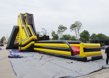 70’ X 32’ X 33’ Yellow And Red Giant Inflatable Water Slide Deagon Head Shape