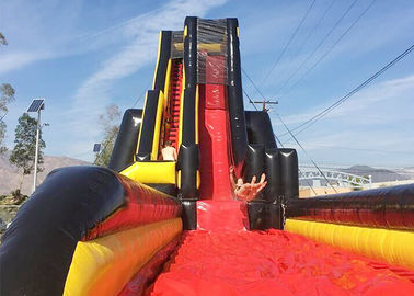 70’ X 32’ X 33’ Yellow And Red Giant Inflatable Water Slide Deagon Head Shape