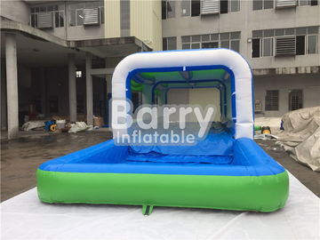 Easy Set Up Inflatable Water Slides PVC Silk Screen Printing / Blow Up 