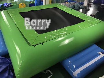 PVC Tarpaulin Inflatable Water Toys Jumping Water Trampoline Bed Airtight Bouncer
