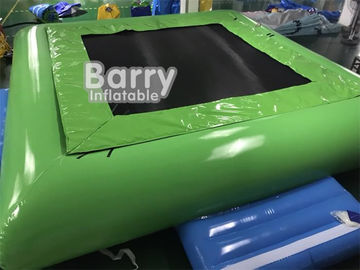 PVC Tarpaulin Inflatable Water Toys Jumping Water Trampoline Bed Airtight Bouncer