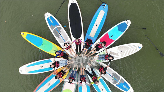 Multi Person Double Layer Inflatable Stand Up Paddle Board For River