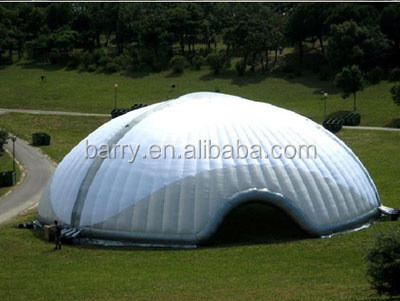 Building Structure Dome Inflatable Tent With Screen Printing