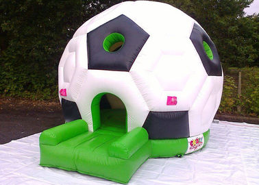Soccer Inflatable Bouncer Jumping House , Inflatable Bouncer House For Kids And Adult