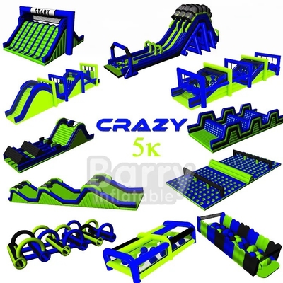 Unisex  Inflatable Obstacle Run Outdoor Sport Equipment Large Adult 5k Inflatable Obstacles Course