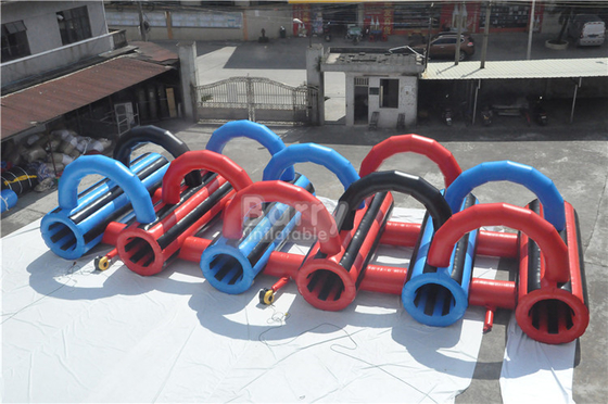 Water Proof Inflatable Comb Obstacle Course Party Rentals Blow Up 5k Obstacle Course