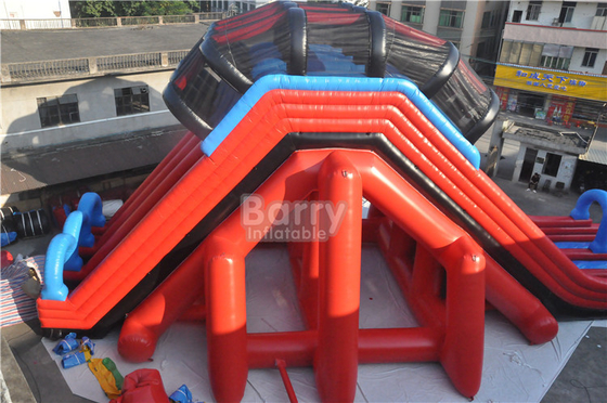 Insane Inflatable 5K Obstacle Run Events 2023 Red And Blue Color
