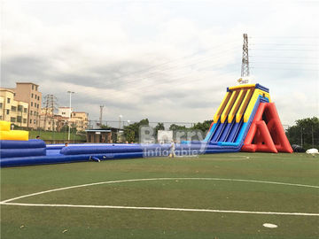 EN14960 0.5mm PVC Giant Inflatable Slide 0.55mm / 18 Oz PVC Tarpaulin Durable