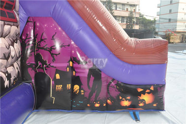 Custom Made Commercial Kids Inflatable Halloween Bounce House For Party , Event