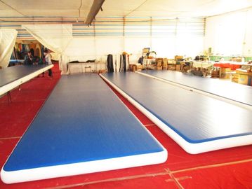 Outdoor Inflatable Air Track Gymnastics Mat / Inflatable Bouncing Mat Customized
