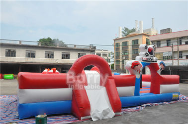 Custom Inflatable Toddler Playground , Special Inflatable Fun City Boxing Bull Theme