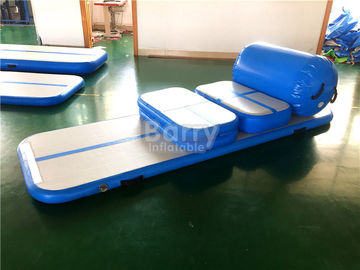 Custom Made Air Board / Beam / Block Inflatable Air Tumble Track For Gym 20cm Height