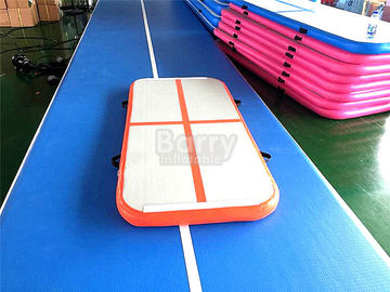PVC Hand Made Small Orange Air Track Gymnastics Mat For Kids Gym Or Training