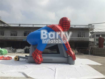Custom Spiderman Inflatable Bouncer Castle / Blow Up Bounce House For Children