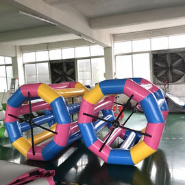 Durable Large Floating Water Wheel / Inflatable Water Walking Roller Ball