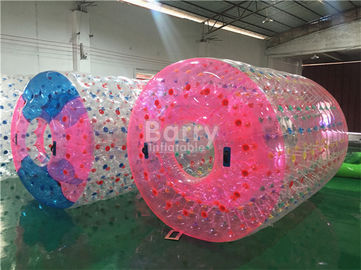 Transparent Inflatable Pool Water Roller Ball For Grassplot / Beach