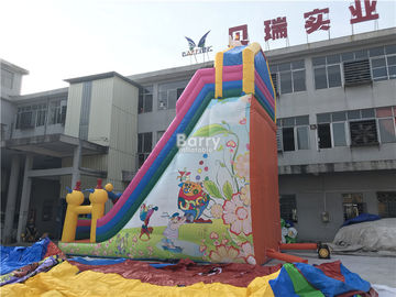 PVC Commercial Inflatable Slide / Custom Design Inflatable Dry Slide Playground