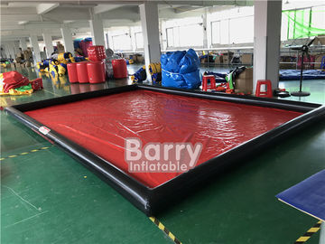 Airtight Cleaning Inflatable Car Wash Mat / Inflatable Water Containment Mat