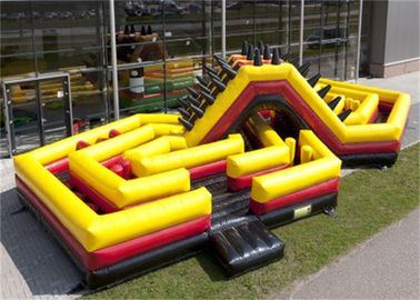 Challenge Inflatable Obstacle Course , Adult Moon Bounce Obstacle Course