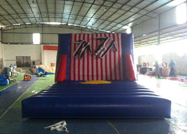 Exciting Inflatable Interactive Games , Commercial Grade Inflatable Sticky Wall