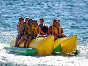 Inflatable Water Sports Banana Boat / Double Banana Boat For Inflatable Water Games